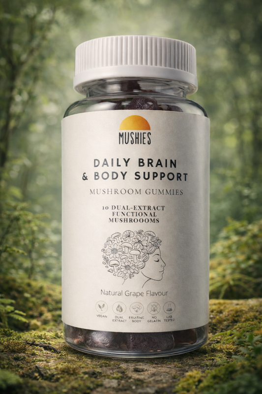 Daily Brain & Body Support Mushroom Gummies